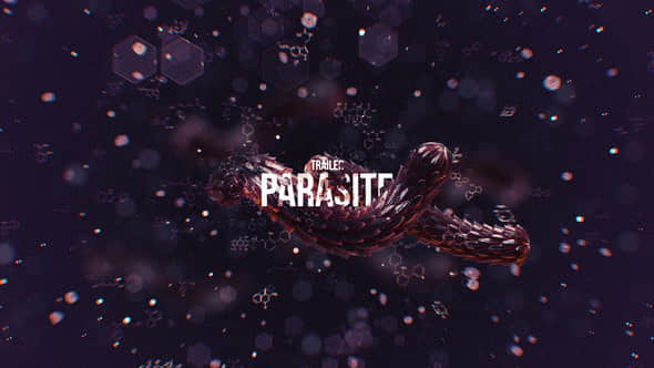 AE模板-恐怖惊悚电影片头 Parasite Trailer