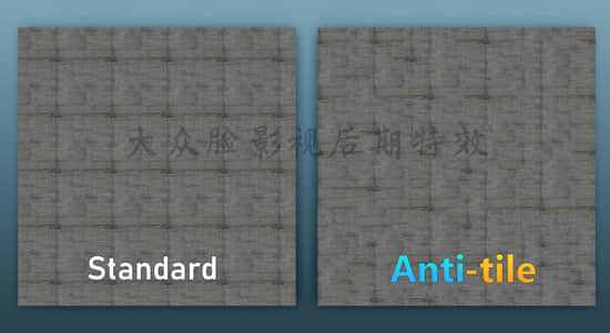 Blender插件-一键创建无缝纹理 BlenderMarket - Anti Tile v1.42