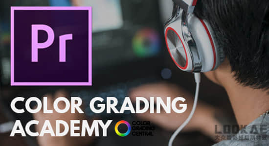 PR教程-视频色彩校正调色学习 Color Grading Academy For Adobe Premiere