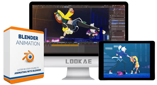 Blender教程-学习制作人物角色动画 Bloop Animation – Blender Animation