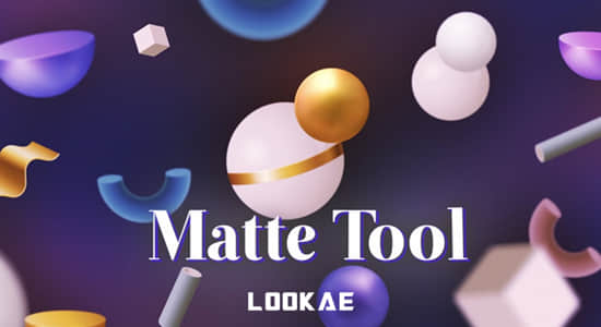 图层遮罩合并拆分相交排除多功能布尔AE脚本 Matte Tool v2.1 + 使用教程