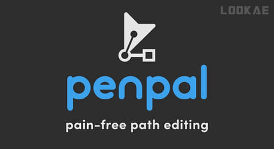 中文版AE脚本-路径节点复制打断编辑助手 Penpal v1.4.0