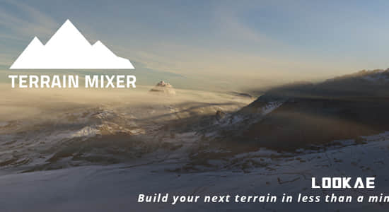 Blender插件-三维自然环境地形生成器 Terrain Mixer V1.9.1