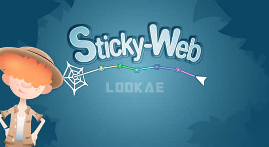 AE脚本-多图层快速父子链接工具 Sticky Web V1.1 + 使用教程