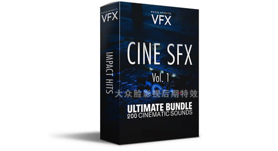 300个飞行冲撞击打嗖嗖过渡环境氛围电影音效 CINE SFX Vol. 1 Ultimate Bundle