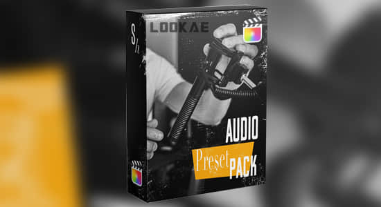 FCPX音频插件-18种麦克风收音增强处理工具 Audio Preset Pack