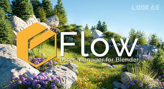 Blender插件-新一代资源管理器工具 Flow v2.7