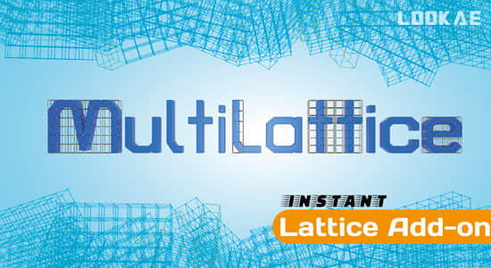 快速设置晶格变形Blender插件 Multilattice V1.2.0 - Quick Setup Lattice Deformation