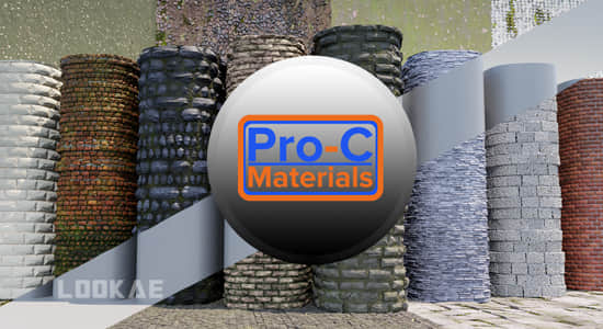 Blender插件-程序化材质预设库 Pro-C Materials