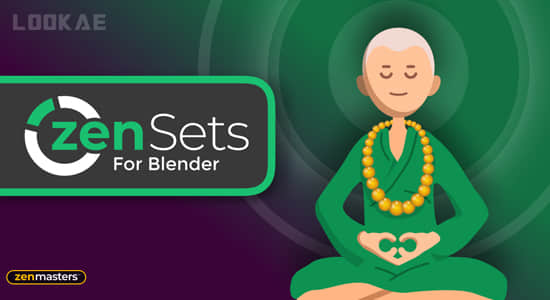 Blender插件-创建管理网格元素顶点组 Zen Sets v2.4.1-Dahai 论坛