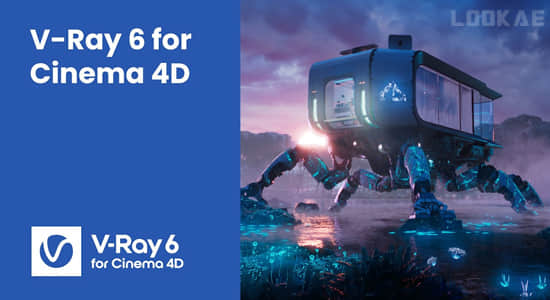 C4D Vray高级渲染器插件 V-Ray 6.00.01 for Cinema 4D R21-2023 Win