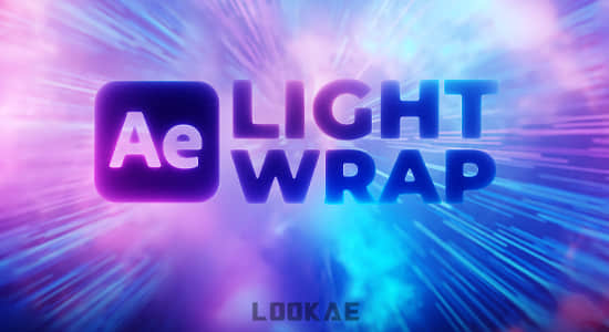 AE插件-环境氛围光效环绕包裹特效 Crate's Light Wrap Win/Mac