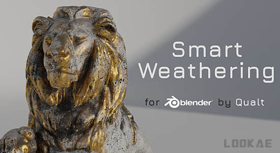 三维模型划痕污迹做旧Blender插件 Smart Weathering v2.1.0