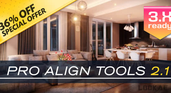 三维模型对齐Blender插件 Pro Align Tools v2.1.9