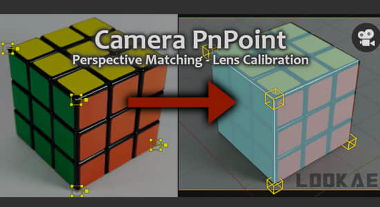 三维摄像机点投射Blender插件 Camera PnPoint V0.0.5