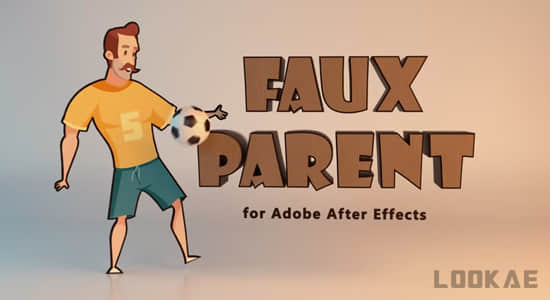 图层属性父子链接控制AE脚本 Faux Parent V1.1 + 使用教程