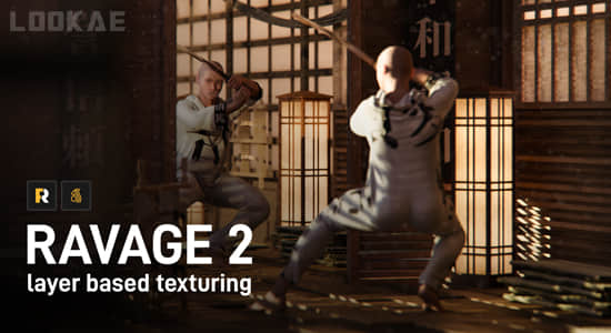 图层贴图制作Blender插件 Ravage v2.1.0