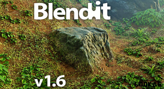 三维模型环境融合Blender插件 Blendit v1.6 Add-on