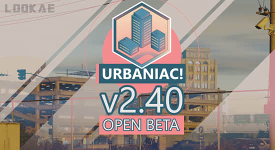 三维城市楼房环境模型Blender预设包 Urbaniac-City Asset Pack V2.4.5 Pro