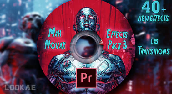 40种视频制作视觉特效PR预设 Max Novak Preset Pack 3.0