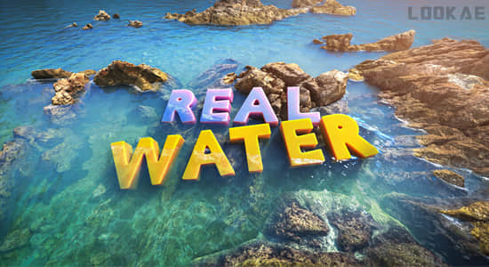 Blender插件-真实水流材质着色器湖泊海洋生成器 Real Water v2.0.2