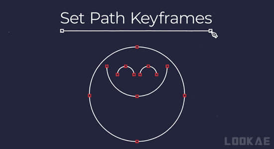 使用键盘快捷键设置添加删除路径关键帧AE插件Set Path Keyframes v1.0 Win/Mac