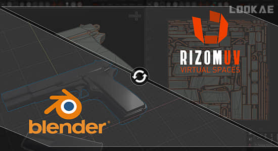 Blender插件-与RizomUV桥接工具 RizomUV Bridge v1.0.4