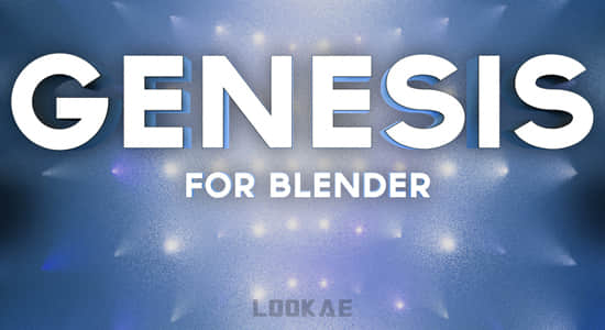 Blender插件-舞台场景灯光生成制作工具 Genesis Light Generator v1.0.0