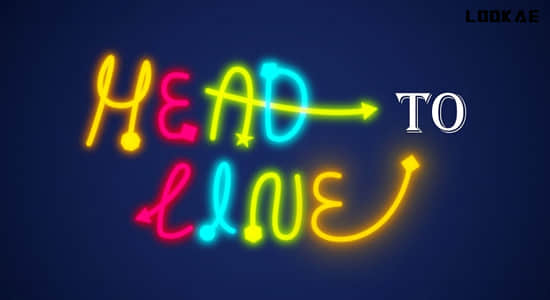 AE脚本-路径线条生长箭头动画 Head to Line v1.0+使用教程