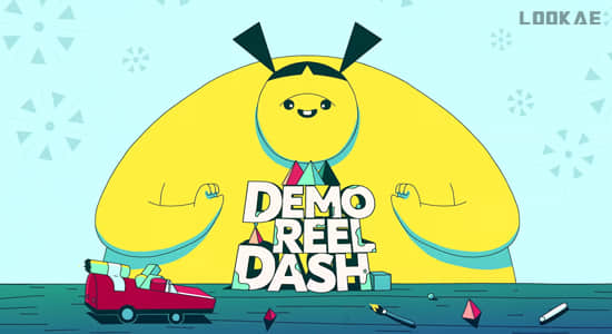 个人演示作品创意视频制作分享教程 Demo Reel Dash