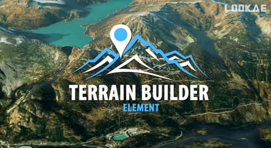 AE脚本-三维真实自然环境地形地貌生成器 Terrain Builder Element V1.5+使用教程