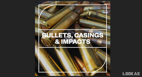 511个子弹射击冲击外壳掉落无损音效 Bullets, Casings and Impacts