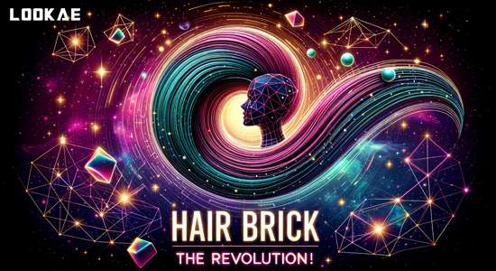 Hair Brick Pro V3.0 头发制作生成工具Blender插件+使用教程