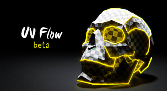 Blender插件-智能快捷贴图展UV工具 UV Flow v0.9.2