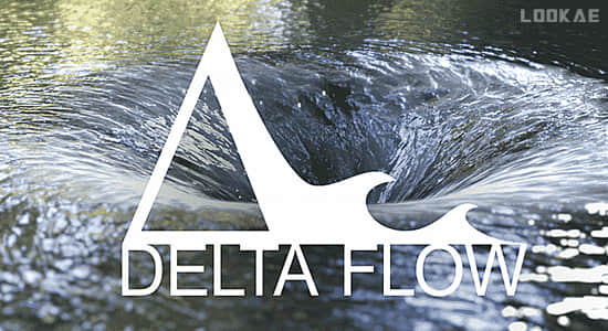 Blender插件-模拟真实水流液体流动特效 DeltaFlow V1.2