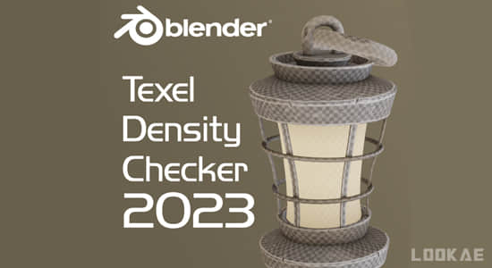 Blender插件-贴图大小密度分布控制工具 Texel Density Checker 2023.2