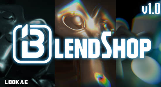 Blender插件-基于图层后期效果合成器 BlendShop v1.0.0