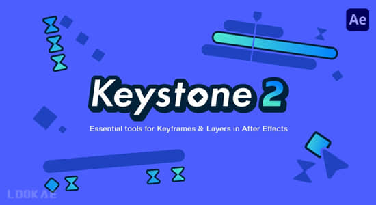 AE脚本-关键帧复制粘贴对齐镜像拉伸调节控制 Keystone v2.0.2+使用教程