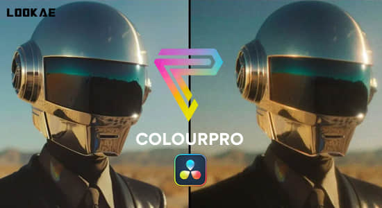 达芬奇插件-图像纹理专业视频调色插件 ColourLab – Colour Pro V3.0.1 Win
