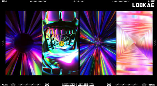 C4D教程-流光迷幻隧道穿梭动画制作 Trippy Portal Animations using Cinema 4D