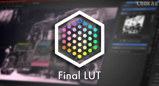 可视化实时预览使用LUT调色预设Blender插件 Final Lut V1.0.5