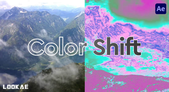 中文汉化AE插件-渐变色彩重映射视觉特效 Color Shift v1.0.3 Win+使用教程