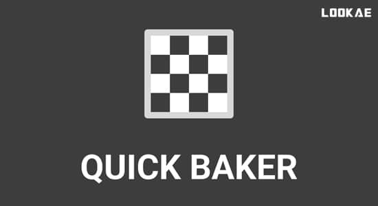 Blender插件-快速制作烘焙PBR纹理贴图材质 Quick Baker V2.4.0