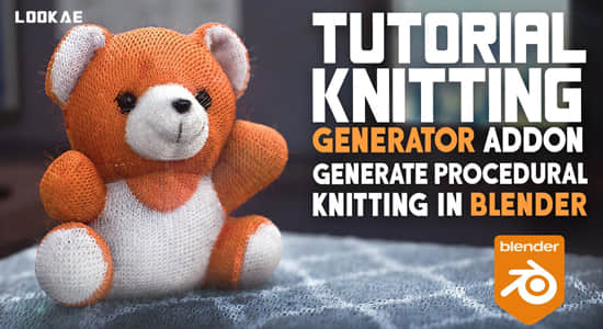 Blender插件-针织毛衣程序化生成器 Knitting Generator V4.0.1