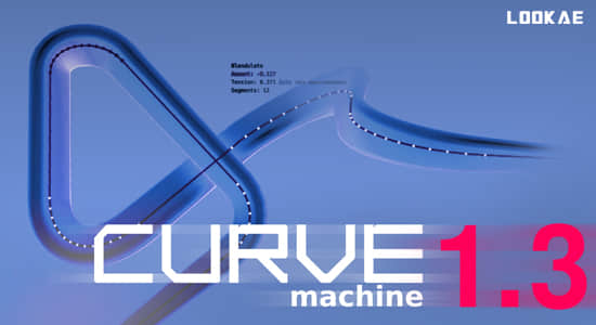 Blender插件-拐角曲线节点编辑器 CURVEmachine V1.3.0