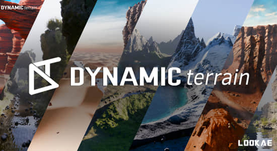 Blender插件-三维地形地貌生成器 Dynamic Terrain V1.0