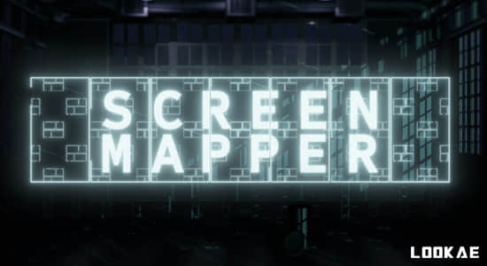 AE脚本-视频图像多屏组合屏幕映射效果 Screen Mapper v1.0.1