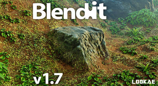 三维模型环境融合Blender插件 Blendit v1.7.1 Add-on