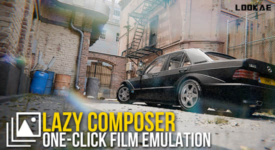 Blender插件-高级后期合成调节控制工具 Lazy Composer V1.0