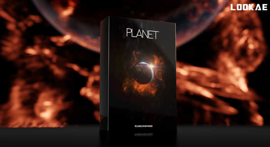 三维真实星球着色器资产Blender预设 Planet – Blender Shader V1.0.3